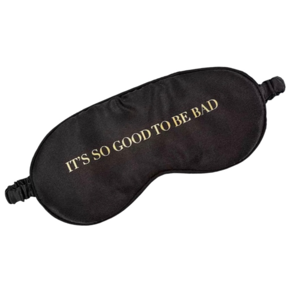 Carolina Herrera Sleep Mask  IT'S SO GOOD TO BE BAD NEW SEALED